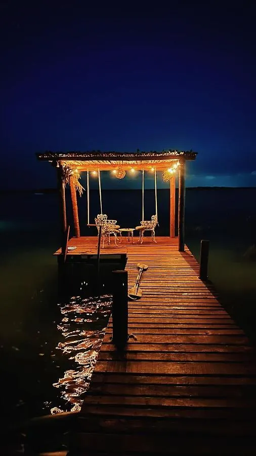 Апартаменты Bego'S Lagoon House. Free Kayaks And Bikes Бакалар Мексика